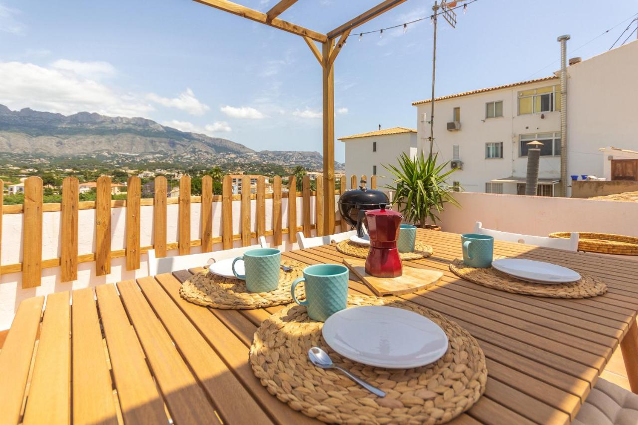 Wonderful Views Terrace 3Br Cottage - Bbq - Ac Altea Exterior photo